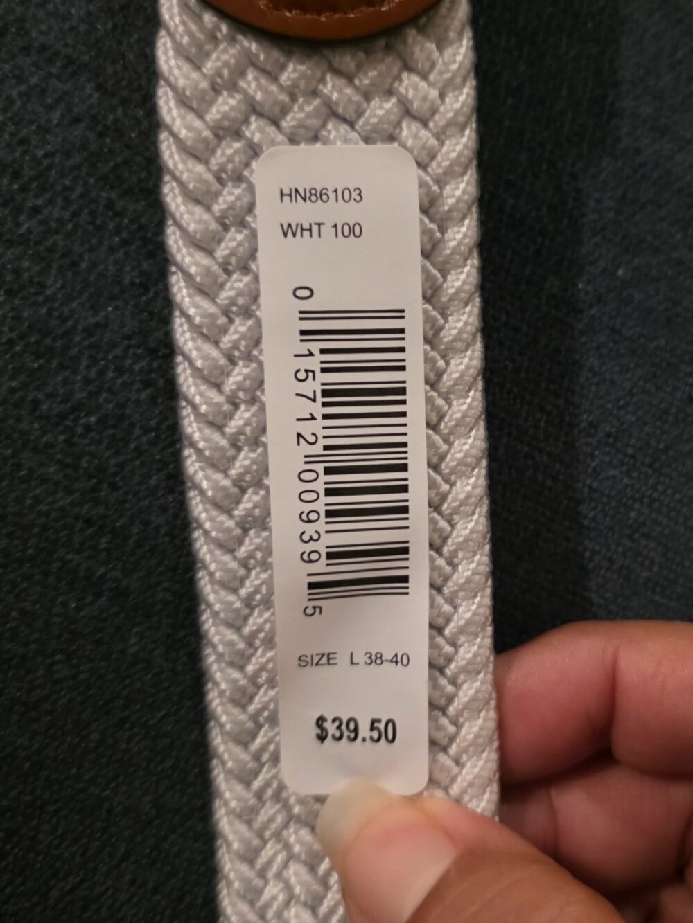 Penguin Men's belt Sz 38-40 NWT - Picture 3 of 10